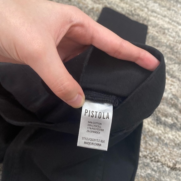 Pistola Pull On Black Skinny Jeans Sz M | Pistola Skinny Jeans | Pistola Pants - Picture 6 of 14